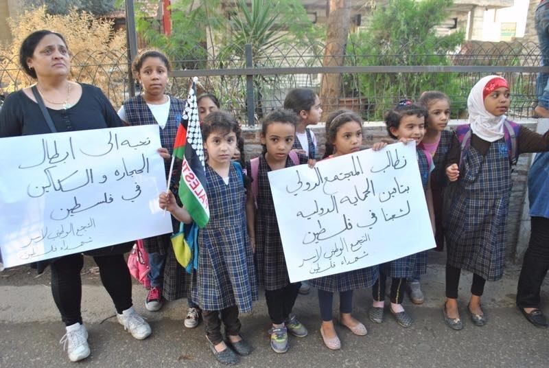 مسيرات ووقفات غاضبة تضامناً مع انتفاضة الأقصى الثانية في مخيمات لبنان (12)