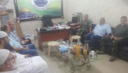 لقطة أثناء اللقاء في عين الحلوة