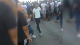 إغلاق مدخل البداوي من قبل الأهالي في البداوي