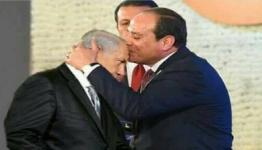 السيسي ونتنياهو.. وقبلة على جبين مجرم الحرب؟!