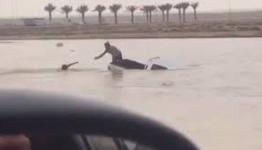 مجرى سيل بالرياض