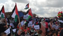 اطفال يحيون ذكرى النكبة 