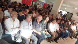 جانب من حضور مهرجان الديمقراطية في نهر البارد
