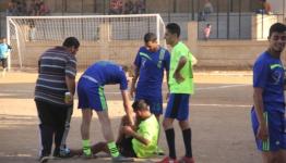 اثناء المبارة