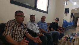 وفد من الجهاد الإسلامي يزور دير القاسي في الرشيدية