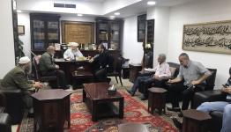 خلال الاجتماع