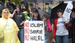 مظاهرة معادية للإسلام (أرشيف)