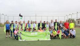 الاعبور المشاركون بدورة كرة القدم 