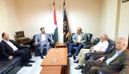 عطايا يستقبل وفد  المؤتمر الشعبي