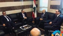 وزير التربية اللبناني يلتقي للسفير دبور