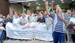 تفاعل الشارع الفلسطيني مع إضراب الأسرى