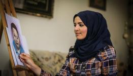 الفنانة الفلسطينية