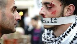  وجه لوجه فلسطني وجندي اسرائيلي