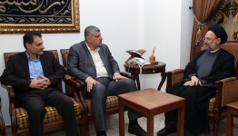 وفد حركة "الجهاد" يلتقي السيد علي فضل الله