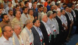 اثناء الاحتفال في صيدا