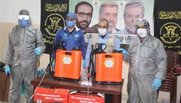حملة آمنون .. مواجهة كورونا في المخيمات والتجمعات الفلسطينية