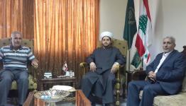 وفد الجهاد يلتقي المفتي حبال