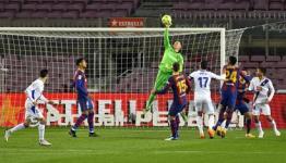 برشلونة يسقط في فخ التعادل أمام إيبار