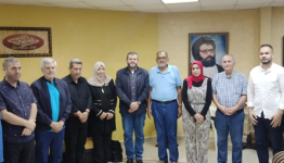 حزب الله  إستقبل وفد لجنة المتابعة اللبنانية الفلسطينية