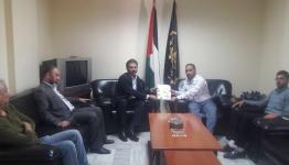 عطايا يستقبل الحملة الدولية للتضامن مع الأسرى