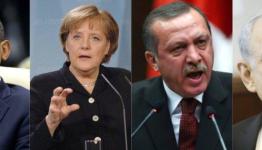 نتنياهو واوباما وميركل واردوغان