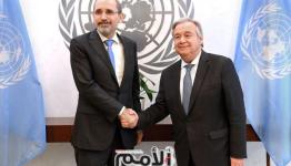 الصفدي وغوتيريش ومؤتم دعم الأونروا