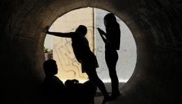 مستوطنون في المجاري بسبب صواريخ المقاومة - أرشيف