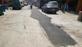 مشروع التزفيت في " برج الشمالي"