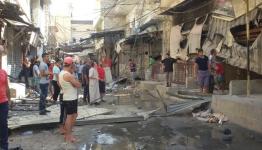 آثار اشتباك عين الحلوة