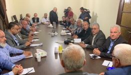 لهيئة العمل الفلسطيني المشترك بحضور اللجنة القانونية