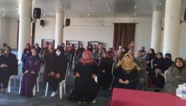 خلال احتفال الهيئة النسائية