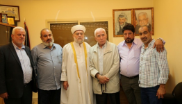 خلال لقاء الأحمد بوفد "أنصار الله"
