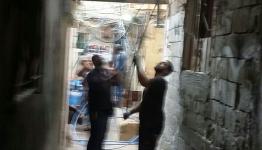 صيانة الكهرباء والمياه في "شاتيلا"