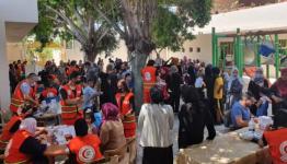 وحدة الاسعاف التابعة لجمعية الهلال الاحمر الفلسطيني