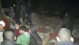 إنهيار منزل