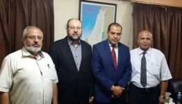وفد "شاهد" مع علي بركة