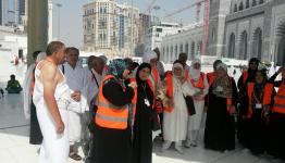 حجاج المخيمات الفلسطينية (أرشبف)