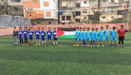 خلال الإفتتاحية لدوري البراعم للأندية الفلسطينية 
