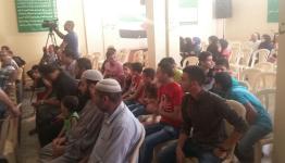 لقطة أثناء الإقتتاح في البارد