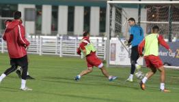 تدريبات المنتخب  الفلسطيني 