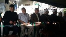 جانب من تقديم واجب العزاء