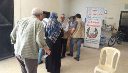 أثناء التوزيع 