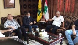 حزب الله  يستقبل الجبهة الشعبية