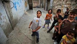 اطفال فلسطينيون في لبنان