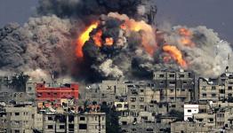 قصف غزة