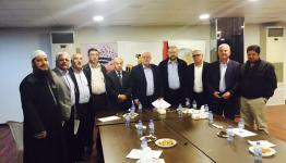 اجتماع القيادة السياسية بالسفارة الفلسطينية (أرشيف)
