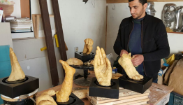ورشة عمل لأطراف شهداء من شمع العسل