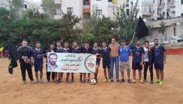 أثناء المباراة في صيدا 
