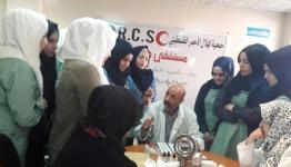 أثناء المحاضرة الصحية 