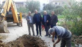 خلال العمل بالمشروع